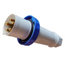 Plugue Industrial 4p+t 63a 200/250v Azul 9H N5579 Steck