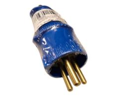 Plugue Industrial de Energia 2Pinos+T, 16 Amperes 220/240 Volts - Steck