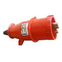 Plugue Industrial Macho Vermelho 3P+T 63A 440V IP67 N4576-NEWKON STECK
