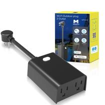 Plugue inteligente externo Minoston MP24W 2 com controle individual Plugue inteligente externo Minoston MP24W 2 com controle individual