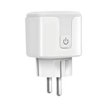 Plugue Inteligente Tuya WiFi 16A 20A Soquete EU Monitoramento De Energia Temporizador Controle Por Plugue Inteligente Tuya WiFi 16A 20A Soquete EU Monitoramento De Energia Temporizador Controle Por