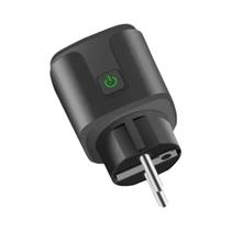 Plugue Inteligente Tuya WiFi 16A 20A, Tomada EU Com Monitoramento De Energia, Controle Por Voz via