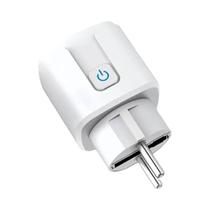 Plugue Inteligente Universal Com Controle Remoto Mini Tomada Elétrica 433MHZ RF 220V 15A Para