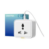 Plugue Inteligente Universal Tuya WiFi Tipo-C 16A Adaptador RF433 Timer APP Assistente De Voz UK EU Plugue Inteligente Universal Tuya WiFi Tipo-C 16A Adaptador RF433 Timer APP Assistente De Voz UK EU