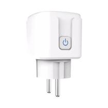 Plugue Inteligente WiFi 16A 20A Com Medidor De Energia Controle Por Voz APP Temporizador Remoto