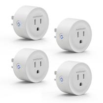 Plugue inteligente wooaismart ET01 WiFi Alexa Google 16A 1800W 4Pk