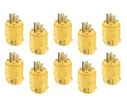 Plugue Leviton C20-515pv-000 em PVC aterrado de grau comercial x10