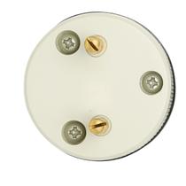 Plugue Macho 2 Polos 20A Decorlux Porcelana 220V Plugue Macho 2 Polos 20A Decorlux Porcelana 220V