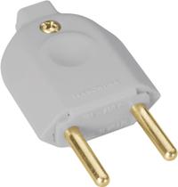 Plugue Macho 2P 10 A 250 V Cinza Tramontina