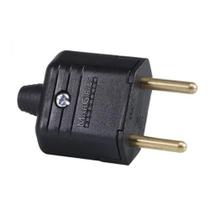 Plugue Macho 2p 10a 180 Pld1-2 Preto 11986 - Margirius