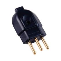 Plugue Macho 2p+t 20 a 250 V Tramontina Preto Plugue Macho 2p+t 20 a 250 V Tramontina Preto