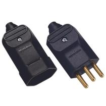 Plugue Macho e Tomada Femea Com 3 Pinos 20A 2P+T Margirus