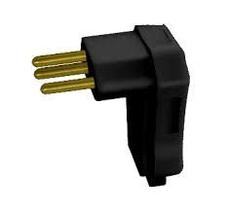 Plugue macho reforcado 3 polos Plugue macho reforcado 3 polos