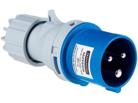Plugue Móvel Industrial 2p+t 16 a 220-250 Vca 6 H - Tramontina