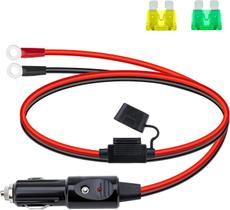 Plugue para Isqueiro de Carro BFXM 12 AWG Cabo de 1 m com LED e Fusível Plugue para Isqueiro de Carro BFXM 12 AWG Cabo de 1 m com LED e Fusível