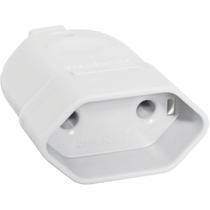PLUGUE PINO FEMEA 2P 10A 250v BRANCO TRAMONTINA PLUGUE PINO FEMEA 2P 10A 250v BRANCO TRAMONTINA