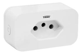 Plugue Portatil 2p+t 10a Inteligente Wi-fi Fame Branco Plugue Portatil 2p+t 10a Inteligente Wi-fi Fame Branco
