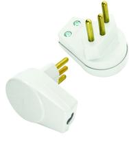 Plugue Prensa Cabo Branco 20a 2 P+T Maciço Radial 1501.139 Plugue Prensa Cabo Branco 20a 2 P+T Maciço Radial 1501.139