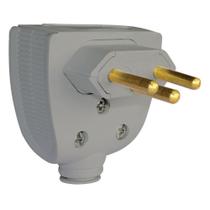 Plugue Profissional Reforçado 2p+t 10 Ampères Cinza - 615872 - Pial Plugue Profis.reforcado 10a 2p+t Cz Pial 615872