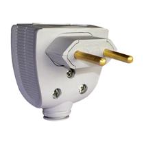 Plugue Reforçado 2p 20 Ampères Branco - 615831 - Pial Plugue Profis.reforcado 20a 2p Br Pial 615831