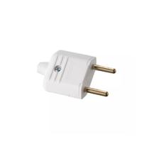 Plugue Residencial Macho 2p 10a Branco Margirius