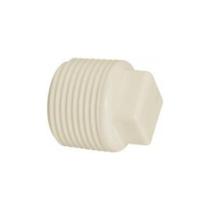 Plugue Roscável água Fria Branco 3/4" Plugue Roscável água Fria Branco 3/4"