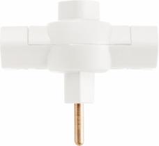 Plugue T 2P 10 A 250 V Tramontina Branco