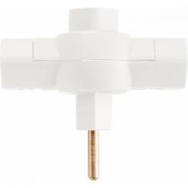 Plugue T 2P 10 A 250 V Tramontina Branco