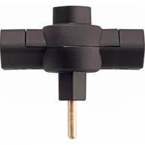 Plugue T 2P 10 A 250 V Tramontina Preto