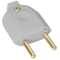 Plugue Tomada Macho 2P 10A 250V Cinza TRAMONTINA