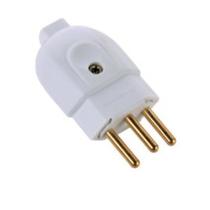 Plugue Tomada Macho 2p+t 20A 250V Branco TRAMONTINA