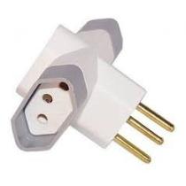 Plugue Três Saídas 2P + T 10A/250V - Vidal