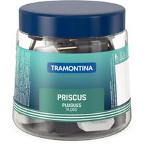 Plugues angular 2P 10A 250V~ cores preto e branco - embalagem em pote pequeno