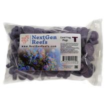 Plugues de Fragmento de Coral NextGen Reefs 2,5 cm 100 unidades + Cola