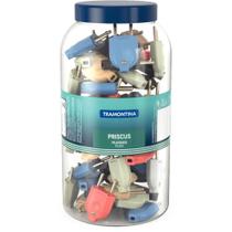 Plugues macho 2P 10A 250V~ - Embabalem em pote grande com 6 cores de plugues Plugues macho 2P 10A 250V~ - Embabalem em pote grande com 6 cores de plugues