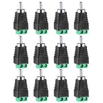 Plugues RCA para fio de alto-falante Iskueal RCA para terminal de parafuso AV