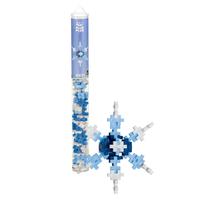 PLUS PLUS Mini Maker Tube Flocos de Neve de Inverno 70 Peças, Brinquedo de Caule de Construção de Construção, Mini Blocos de Quebra-Cabeça Interligados para Crianças