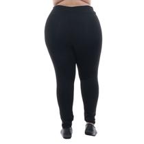 Plus Size - Calça Legging Cintura Alta em tecido Suplex Cor:PretoTamanho:GG Plus Size - Calça Legging Cintura Alta em tecido Suplex Cor:PretoTamanho:GG