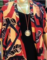 plus size kimono viscose