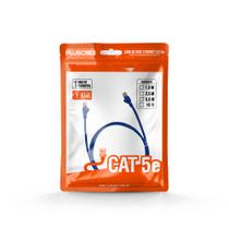 PlusCable - Patch Cord - Cabo de Rede Cat.5E 1.5M PC-ETHU15BL - Plus Cable