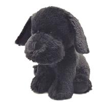Plush Animal Warmies Black Labrador com aroma de lavanda para micro-ondas