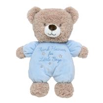Plush Bear Rattle Baby Starters Little Me Thank Heaven Blue
