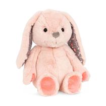 Plush Bunny B. toys B. softies 12 Pink Huggable Stuffed Bicho