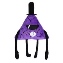 Plush Doll Falls Bill Cipher 16,5 polegadas roxa para crianças e adultos