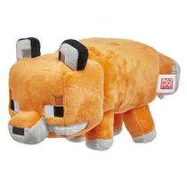Plush Mattel 8 Minecraft Fox Renard 9347