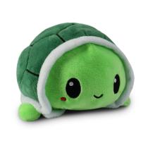 Plushie TeeTurtle, a tartaruga reversível original, 10 cm, verde