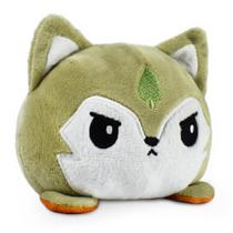 Plushie TeeTurtle Reversível Wolf 10 cm, clima de verão e primavera