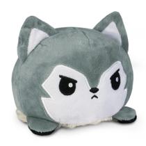 Plushie TeeTurtle The Original Reversível Wolf Grey Wolf + Sheep