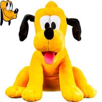 Pluto de Pelúcia 40cm Com Luz e Som Multikids BR2349