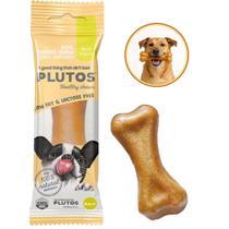 Plutos Cheese e Pato Médio 60G Mordedor Natural de Queijo para Cachorro